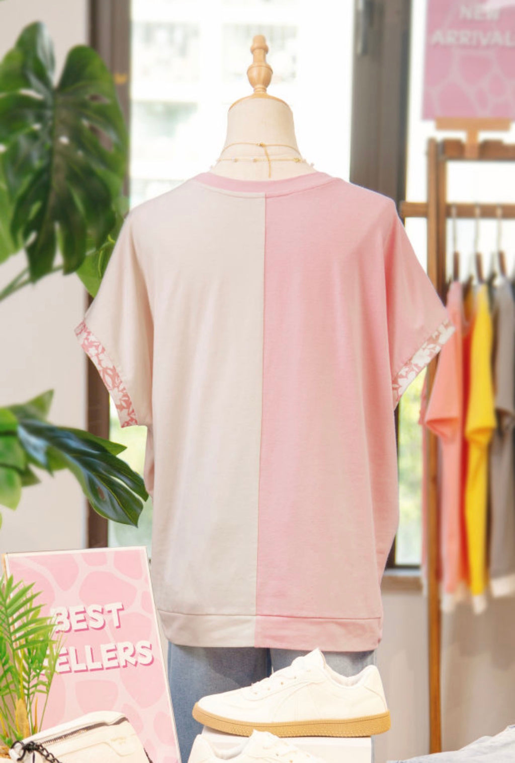 Apricot Flower T-shirt 🌸