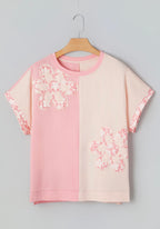 Apricot Flower T-shirt 🌸