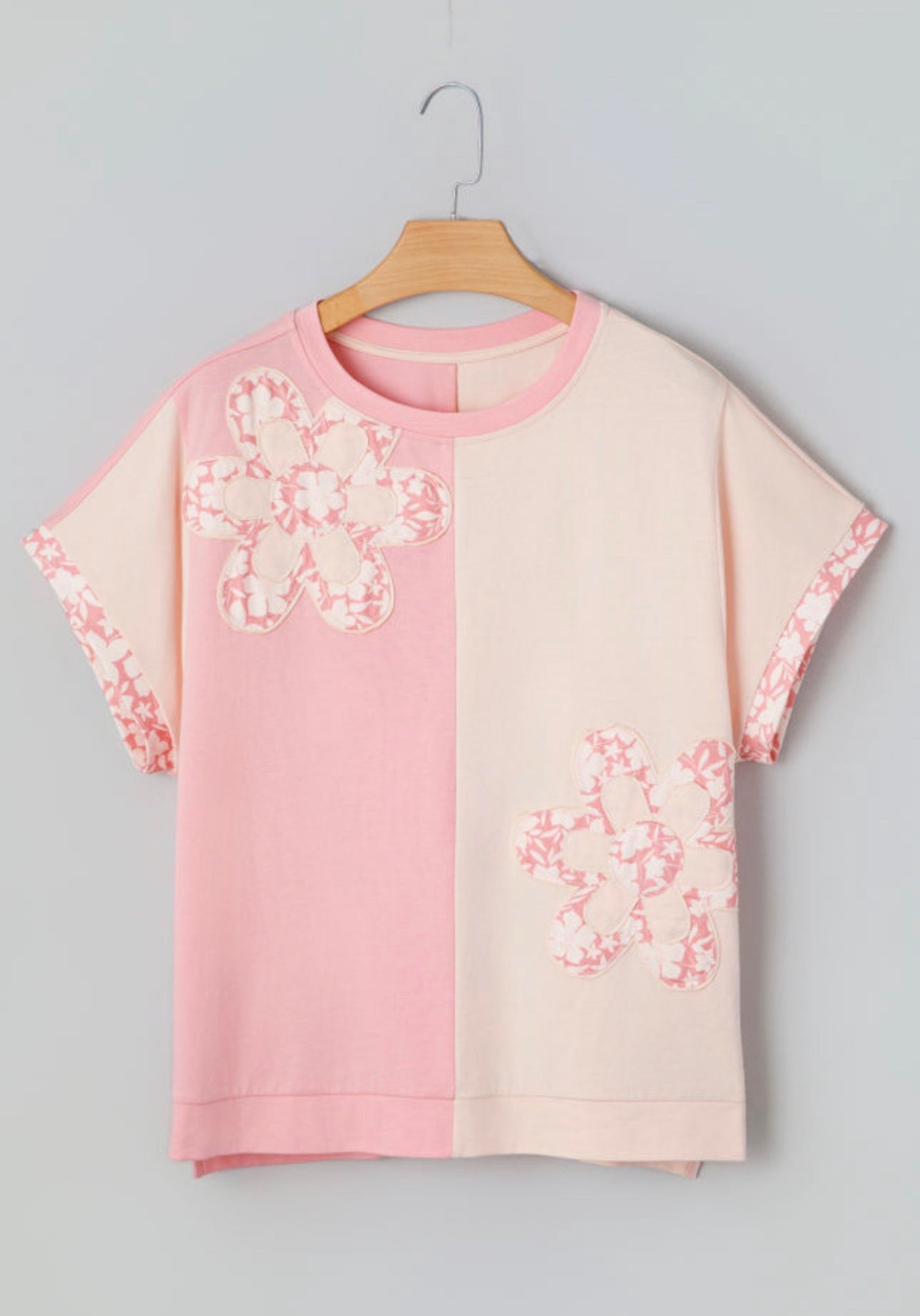 Apricot Flower T-shirt 🌸