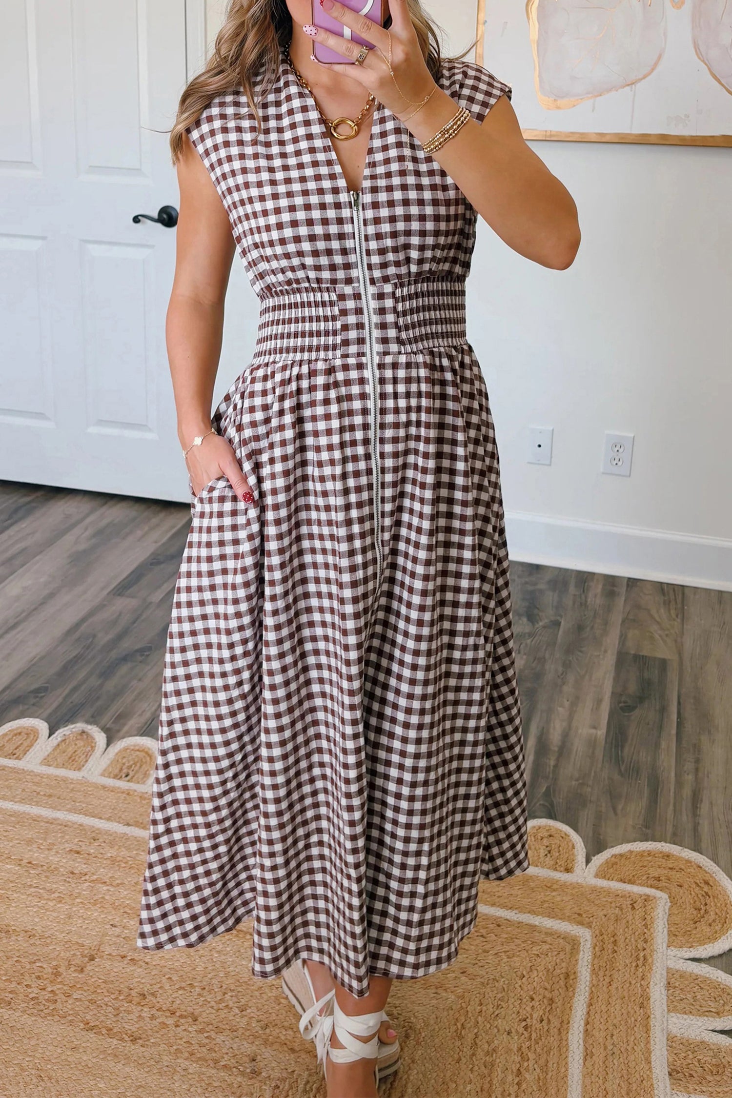 Coffee Maxi Dress ☕