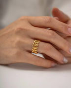 Gold Leaf Ring