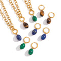 Gold & Brown Stone  Set