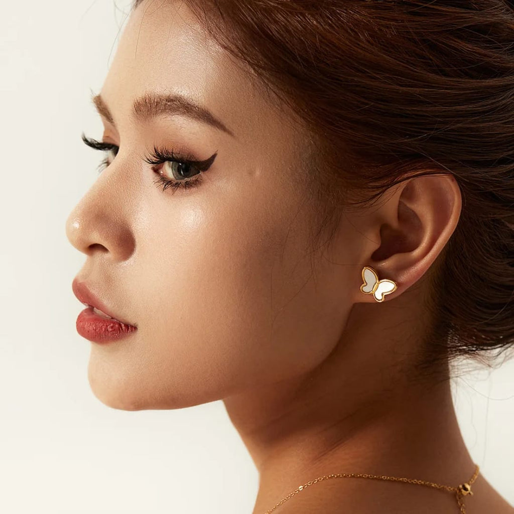 Butterfly Necklace & Earring Set