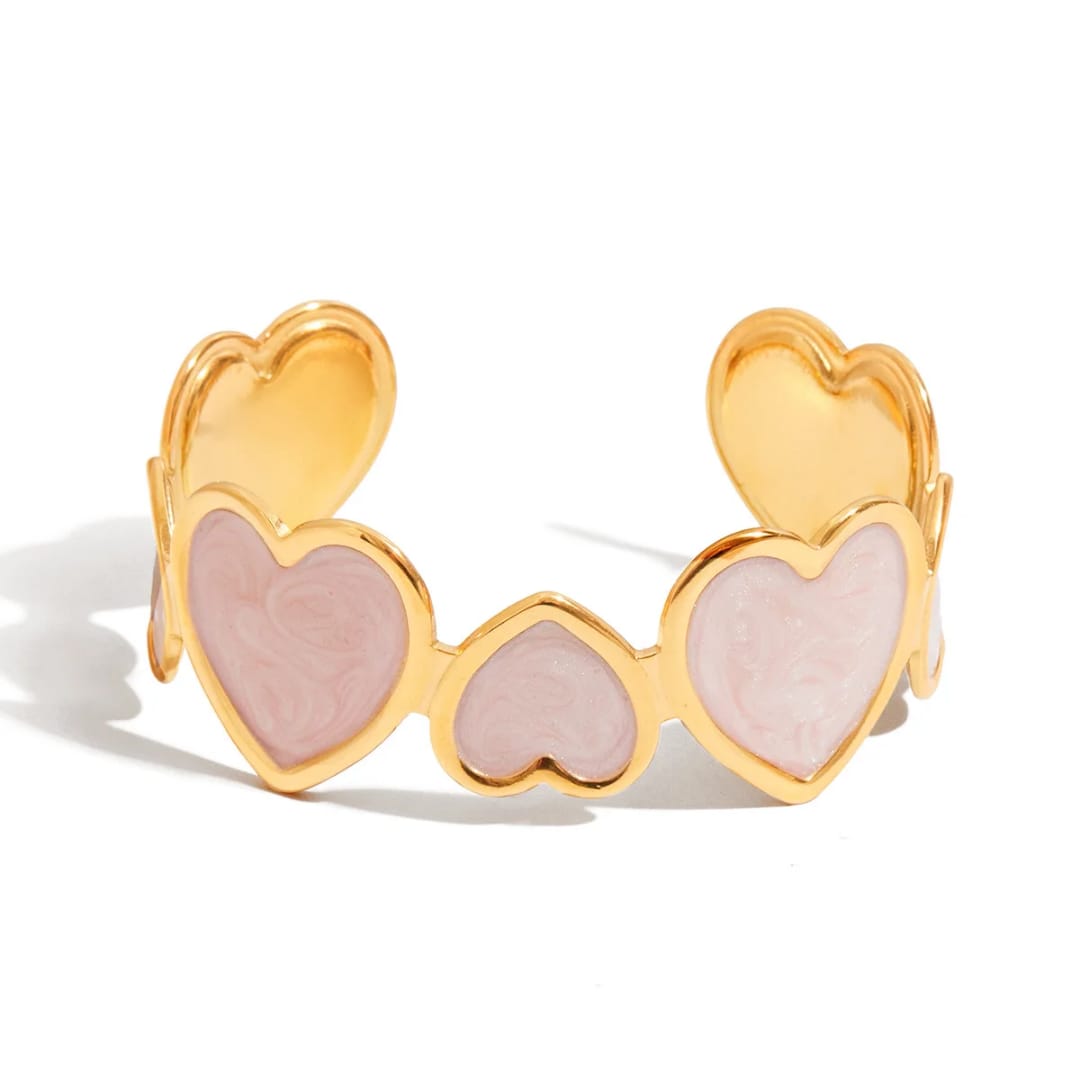 Pink hearts 💕